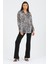 Leopar Desenli Saten Oversize 1