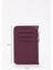 Mor SHK101 Suni Deri 6 Kartlık ve Fermuarlı Para Bölmeli Kartlık Cüzdan 3