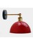 Mylights Retro Rustik Mat Gold Eskitme Metal Gövde Duvar Apliği – Kırmızı Başlık, E27 duy hareketli başlık çocuk odası aplik yatakbaşı aplik çocuk odası aplik otel kafe ofis alaçatı bodrum aplik 1