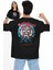 Unisex Overkill Motörhead Sırt Baskılı Tişört, Oversize Rock Band Temalı Bisiklet Yaka T-Shirt 1