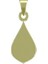 14 Ayar Altın Gözyaşı Damlası Kolye Ucu 0.5 Gr, KC12461 Kodlu 8