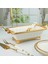 Elegance Dikd.derin Sunum Tabak Gold 41 cm 1