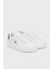 Logolu Deri Sneaker Ayakkabı YW0YW0184601W Bayan Ayakkabı YW0YW01846 01W 2