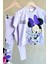 Kız Çocuk Minnie Mouse Baskılı Tüylü Kulak Detaylı Altüst Takım 3