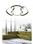 Istanbul Avize Damla Siyah Ledli Modern Beyaz Power LED Avize 2