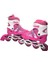 Vardem Işıklı Ayarlanabilir (Alıştırma ve Sıralı) Paten M (34-37) (Pembe) 1