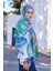 Yeşil Ed Scarf Inspired Fierra Desen Şal 1