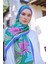 Yeşil Ed Scarf Inspired Fierra Desen Şal 2