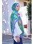 Yeşil Ed Scarf Inspired Fierra Desen Şal 3