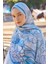 Mavi Ed Scarf Inspired Velarose Desen Şal 1