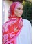 Pembe Ed Scarf Inspired Fierra Desen Şal 1