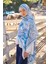 Mavi Ed Scarf Inspired Velarose Desen Şal 2