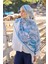 Mavi Ed Scarf Inspired Velarose Desen Şal 3