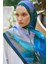 Zümrüt Yeşili Ed Scarf Inspired Volen Desen Şal 3