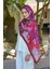 Bordo Ed Scarf Inspired Velarose Desen Şal 1