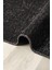 Antik Antrasit Halı Yıkanabilir Kaymaz Taban Şönil Kilim Dokuma Pamuk Taban Kilim 10105A 80 x 150 cm 3