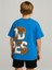 Erkek Çocuk Good Vibes Yazılı Oversize Tshirt 2