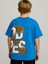 Erkek Çocuk Good Vibes Yazılı Oversize Tshirt 4