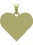 14 Ayar Altın Kalp Kolye Ucu 0.5 Gr, KC17405 Kodlu 8