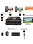 4669 Kumandalı USB 3.0 4K HDMI Kvm Switch 2 Port RJ45 Ethernet Pc Kasa Klavye Mouse Çoklayıcı 2