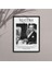 Şık Siyah Atatürk Temalı Çerçeveli Tablo, Modern Dekorasyon Için Ideal 1
