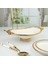 Elegance Oval Sunum Tabak Gold 40 cm 1