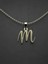 14 Ayar Altın M Harfi Kolye Ucu 0.5 Gr, KC10910 Kodlu 6
