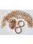 Light Gold Renk Ince Zincir Uzun Kilit Set 1