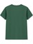 Sarı Taç Figürlü Unisex Yeşil Basic Tişört 2