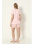 Pembe Berrry Şortlu Pijama Takımı 2