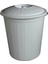 Geniş ve Dayanıklı 70 Litrelik Plastik Çöp Kovası, Gri Renk Seçeneğiyle Kullanıma Hazır 1