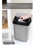 Gri Kapaklı Plastik Çöp Kovası, 10 Litre, Ev, Ofis, Banyo, Mutfak Için Ideal 4
