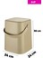Bej 8 Lt Bas Aç Mekanizmalı Mutfak ve Banyo Çöp Kovası 6
