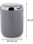 Gri 3 Lt Plastik Çöp Kovası Kapaklı, Şık ve Kullanışlı Temizlik Gereci 3