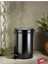 3 Lt Siyah Pedallı Paslanmaz Çöp Kovası, Çok Amaçlı ve Şık Tasarım 1