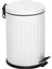 Şık Çizgili Beyaz 12 Litre Çöp Kutusu, Estetik ve Fonksiyonel Tasarım 1