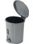 22 Lt Iç Kovalı Pedallı Çöp Kovası, Gri, Şık ve Fonksiyonel Tasarım 2
