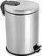 8 Lt ve 4 Lt Pedallı Çöp Kovası, Gri, Pratik ve Şık Tasarım 1