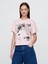 Kadın Pembe Dolly Parton Relaxed Grafik T-Shirt 1