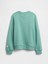 Kız Çocuk Turkuaz Gap Logo Sweatshirt 3