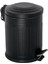 Beyaz ve Siyah Pedallı Çöp Kovası, Amortisörlü Kapak, 12 Litre, Şık ve Kullanışlı 4