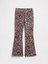 Kız Çocuk Çiçek Desenli Flare Legging Tayt 1