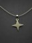 14 Ayar Altın Yıldız Kolye Ucu 1 Gr, KC15508 Kodlu 6