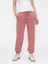 Kadın Açık Pembe Gap Logo Fleece Jogger Eşofman Altı 4