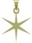 14 Ayar Altın Yıldız Kolye Ucu 1 Gr, KC15497 Kodlu 8