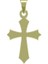 14 Ayar Altın Haç Kolye Ucu 1 Gr, KC12415 Kodlu 8