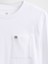 Erkek Çocuk Beyaz Gap Logo Pocket T-Shirt 2