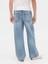 Erkek Çocuk Mavi Easy Baggy Jean Pantolon 3