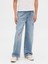 Erkek Çocuk Mavi Easy Baggy Jean Pantolon 4