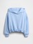 Kız Çocuk Bebe Mavisi Vintage Soft Oversized Bubble Sweatshirt 6